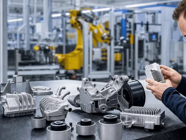 Automotive Components production and inspection environment