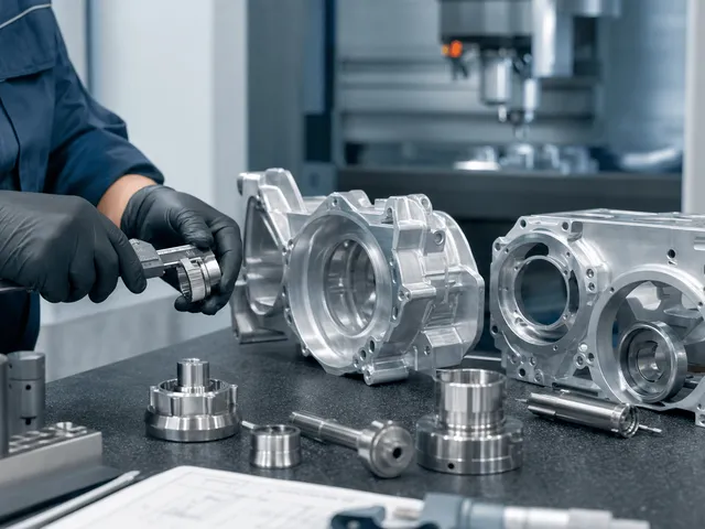Precision CNC Machining production and inspection environment