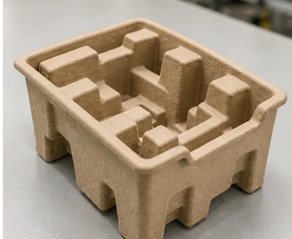 Molded Pulp Insert detail view